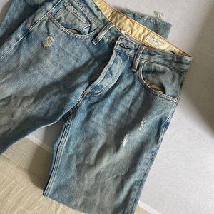 Rag and bone low rise jeans
